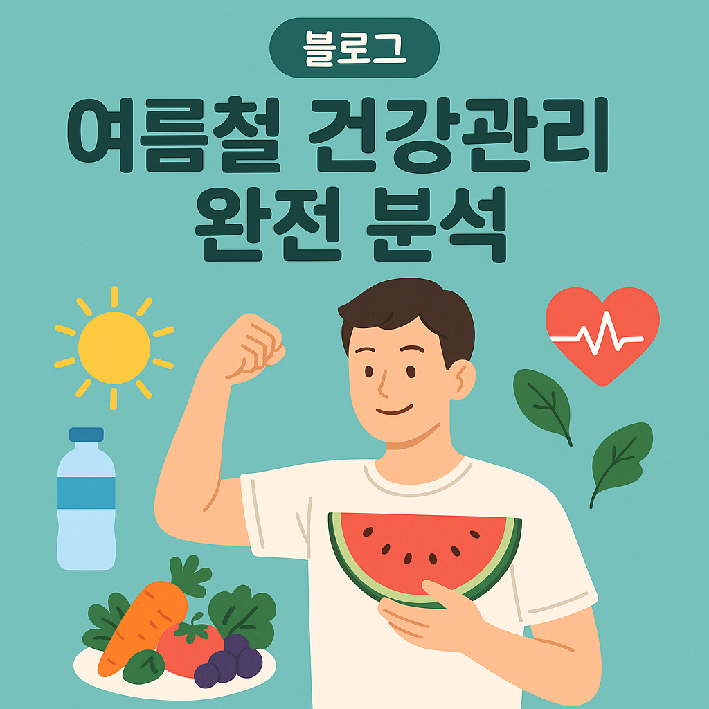 여름철 건강관리 완전 분석